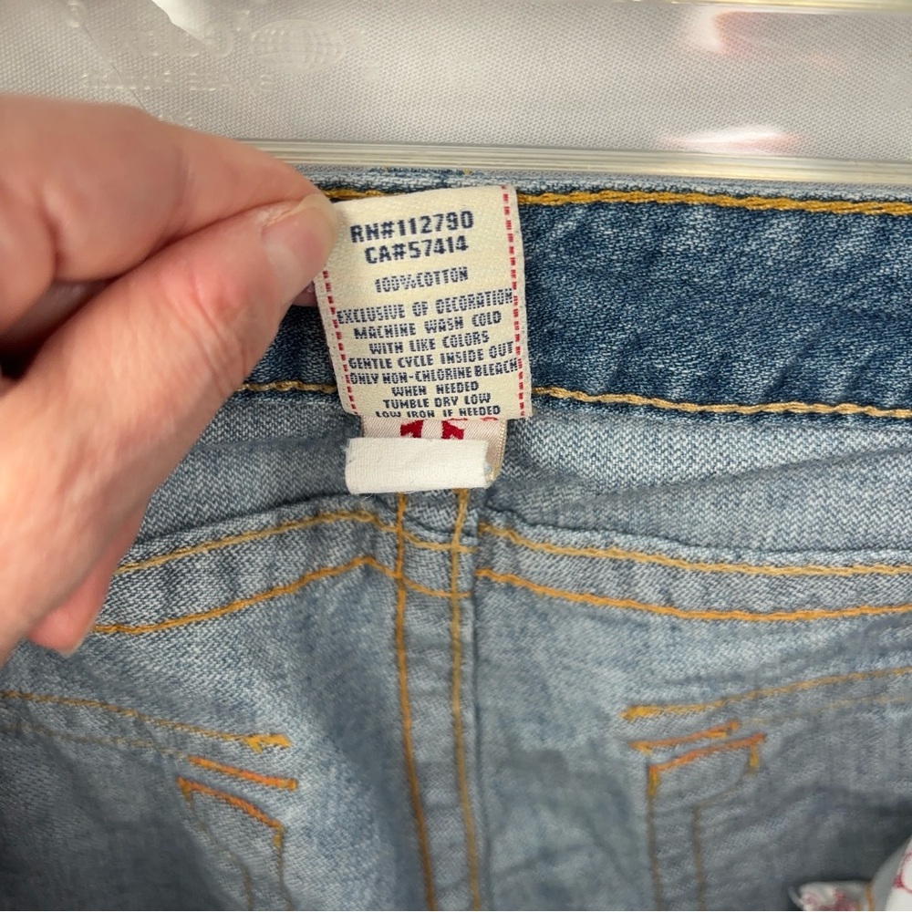 True Religion Jayde Denim Shorts - Picture 10 of 13